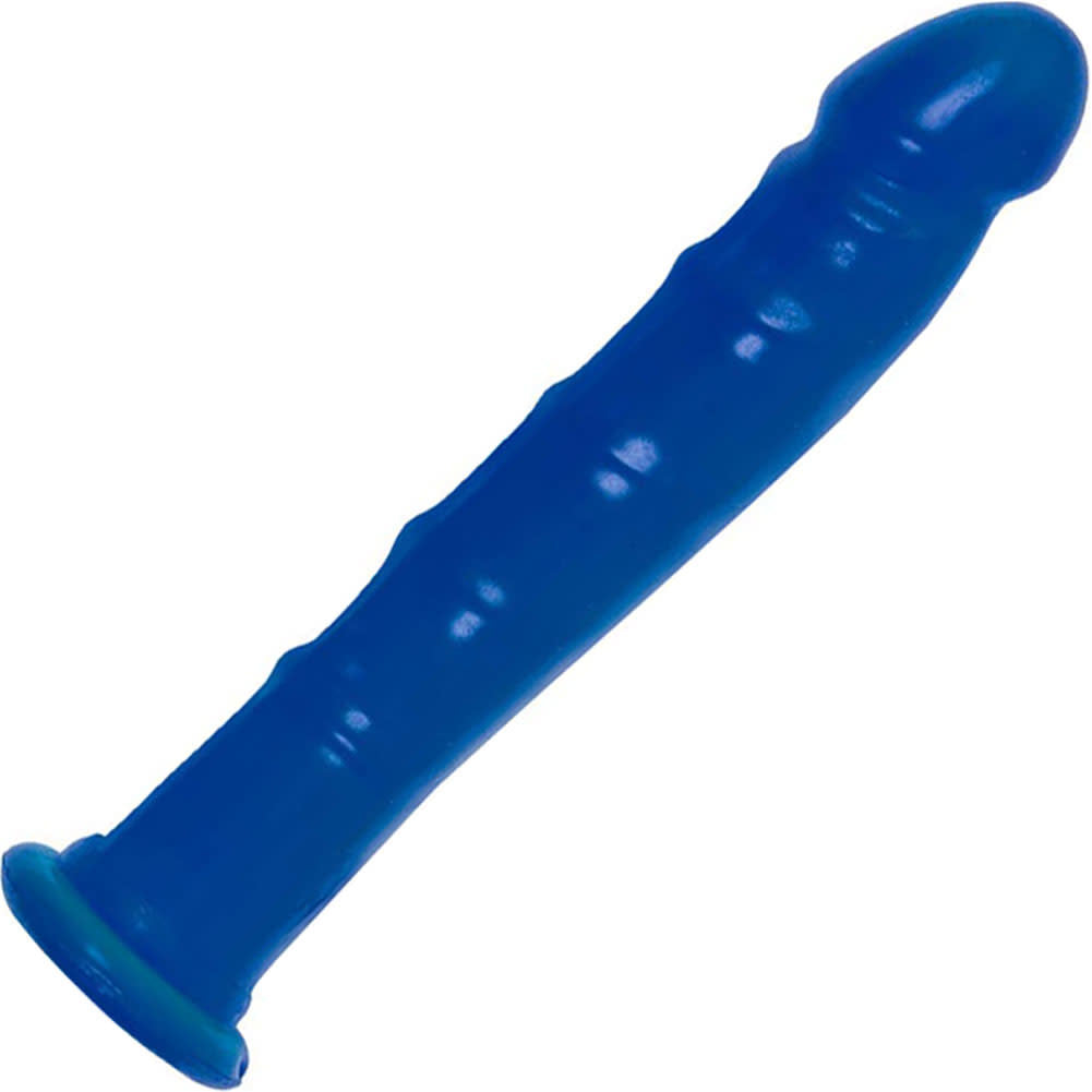 Jelly Jewels - Dong Suction Cup - Blue