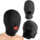 Spandex Hood W/Padded Eyes and Open Mouth