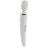 Wand-er Woman Rechargeable Vibrating Wand White