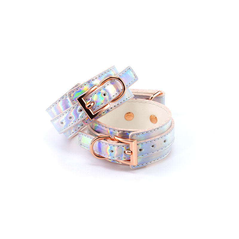 Cosmo Bondage Ankle Cuffs Holographic