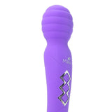 Zoe Maia Dual Vibrating Wand - Purple