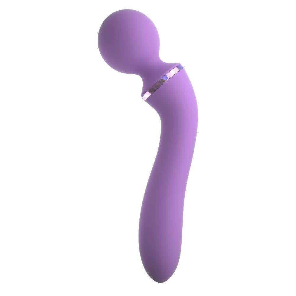 Duo Wand Silicone Rechargeable Massage-her