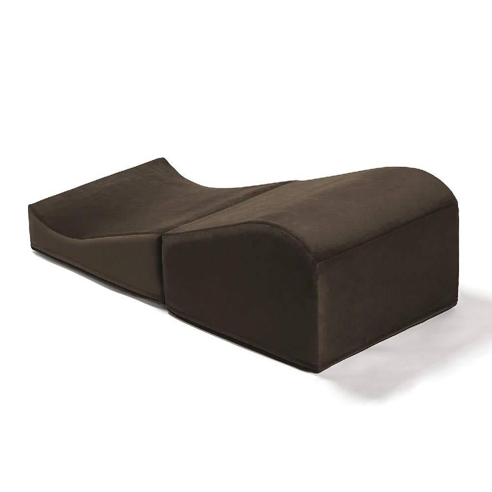 Flip Ramp Position Pillow - Microfiber Espresso