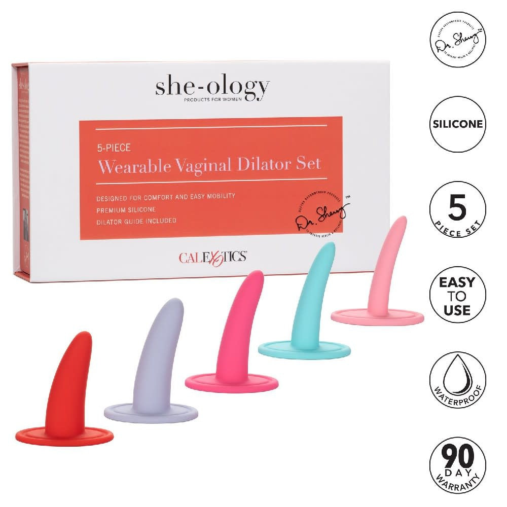 She-ology 5-piece Wearable Vaginal Dilator Set