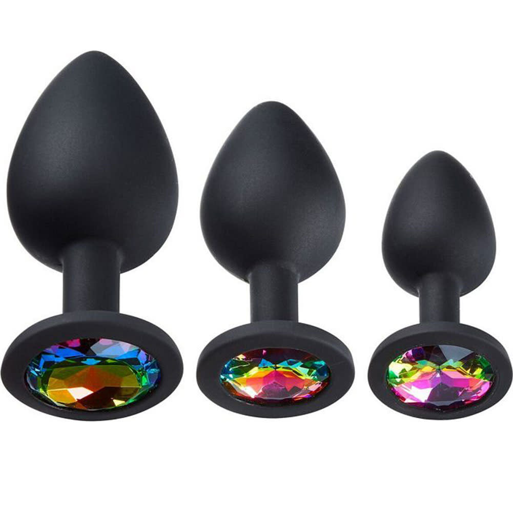 Gems Silicone Anal Plug Kit