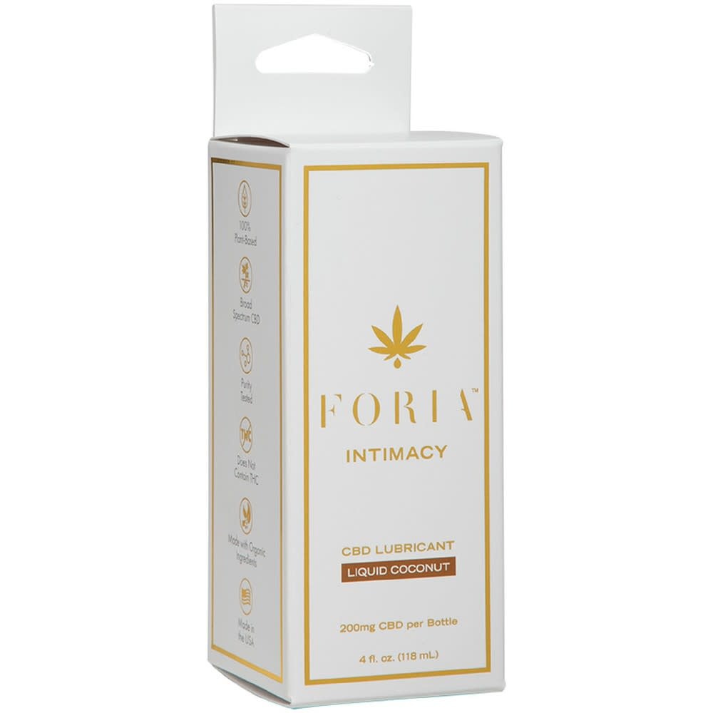 Foria Intimacy CBD Lubricant - Liquid Coconut  4oz