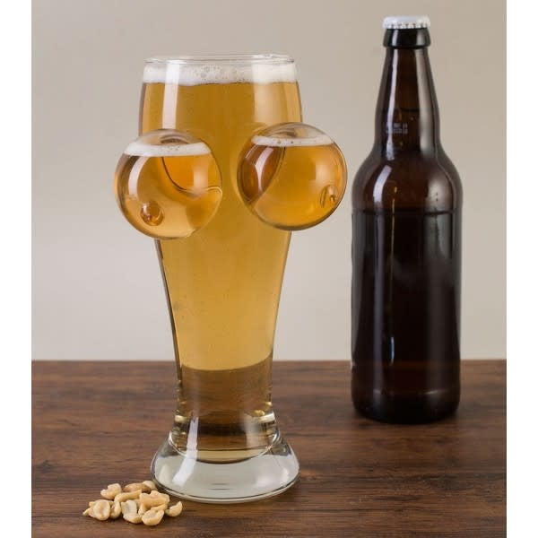 Boobie Beer Glass