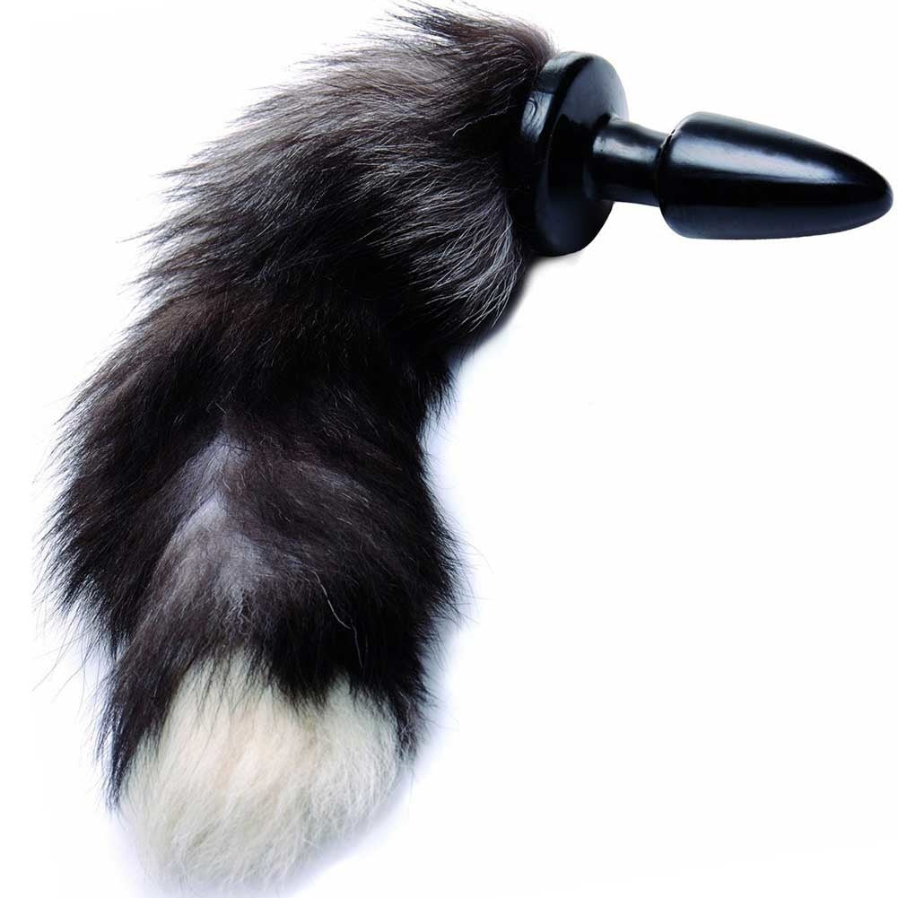 Tailz Grey Fox Tail Anal Plug