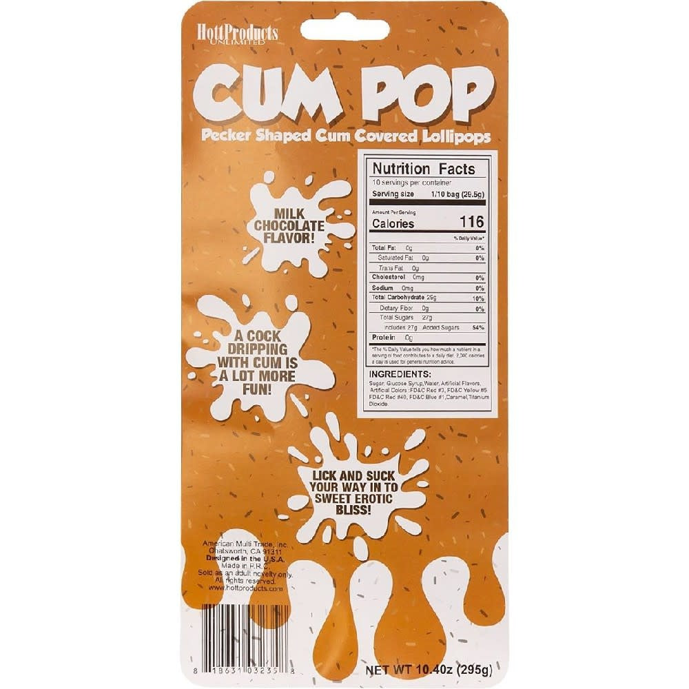 Cum Cock Pops - Milk Chocolate