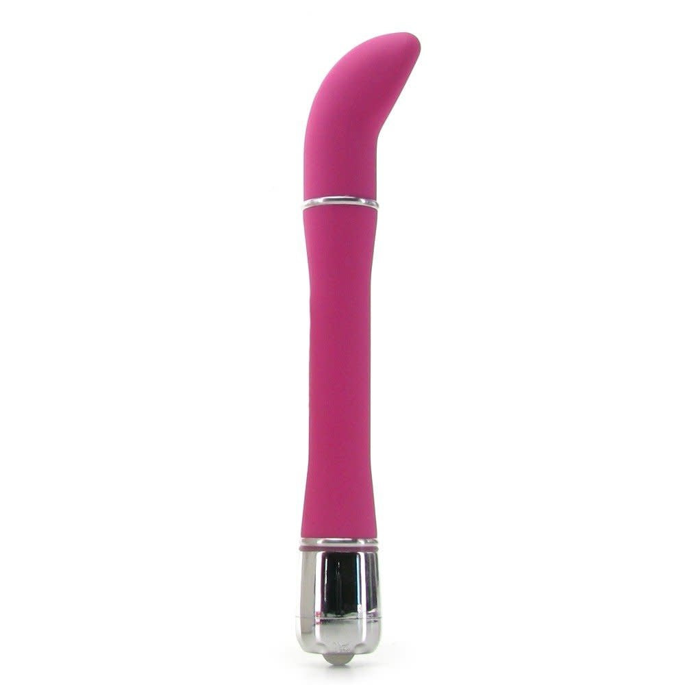 Satin Scoop Vibrator - Pink