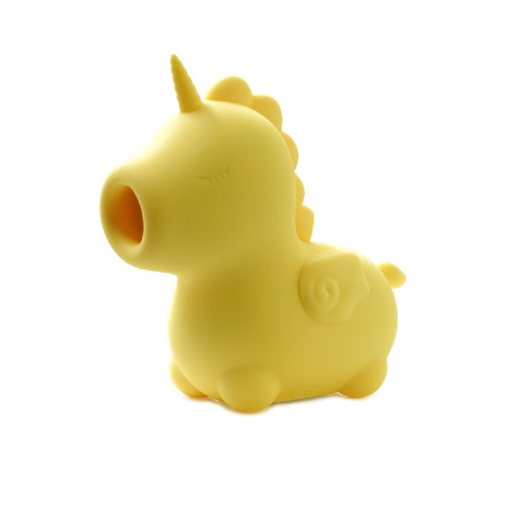 Unihorn - Bean Blossom Thick Flicking Tongue Vibe - Yellow