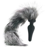 Tailz Grey Wolf Tail Anal Plug and Ears Set