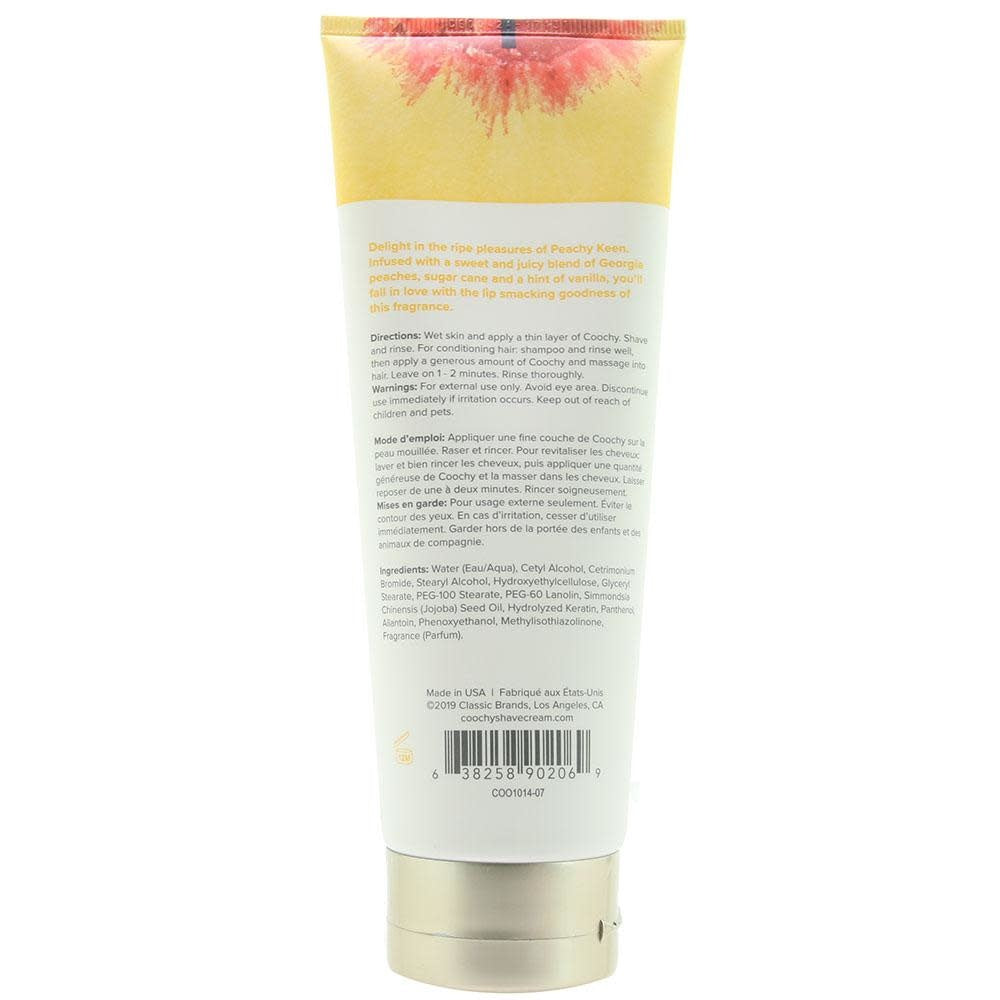 Coochy Shave Cream - Peachy Keen - 7.2 oz