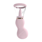 Pumped - Sensual - 13-Speed - Silicone - Rechargeable Vulva & Breast Pump - Pink