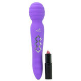 Zoe Maia Dual Vibrating Wand - Purple