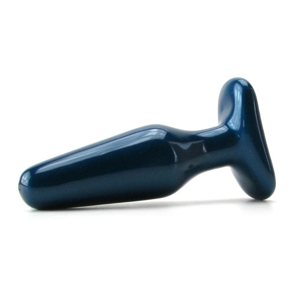 Pretty Ends Iridescent Butt Plug - Medium - Midnight Blue