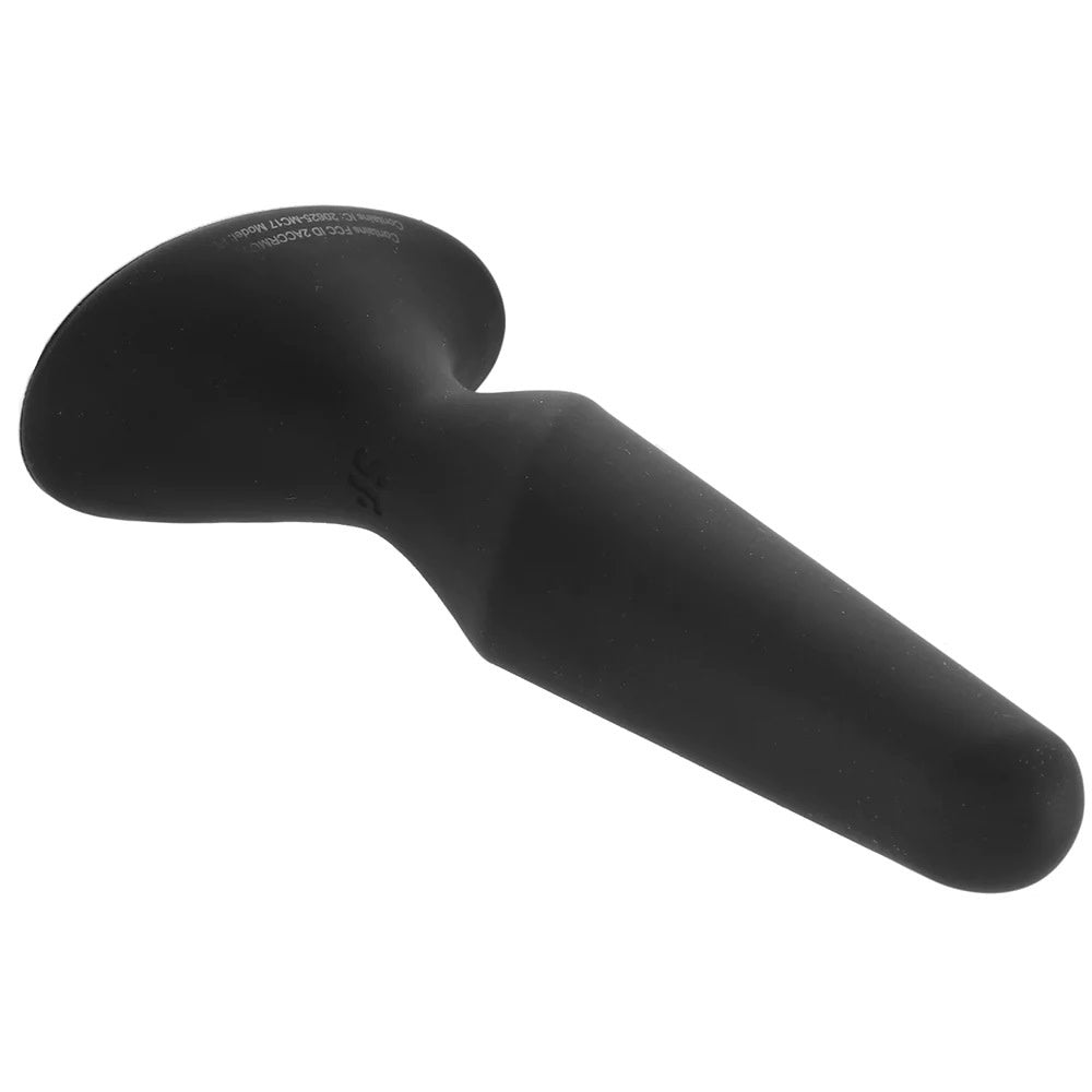 Plug-ilicious  2 Remote Vibrating Plug - Black