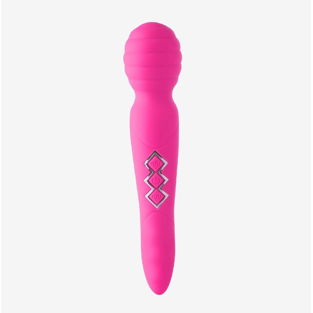 Zoe Maia Dual Vibrating Wand - Pink