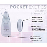 Pocket Exotics Vibrating Silver Bullet