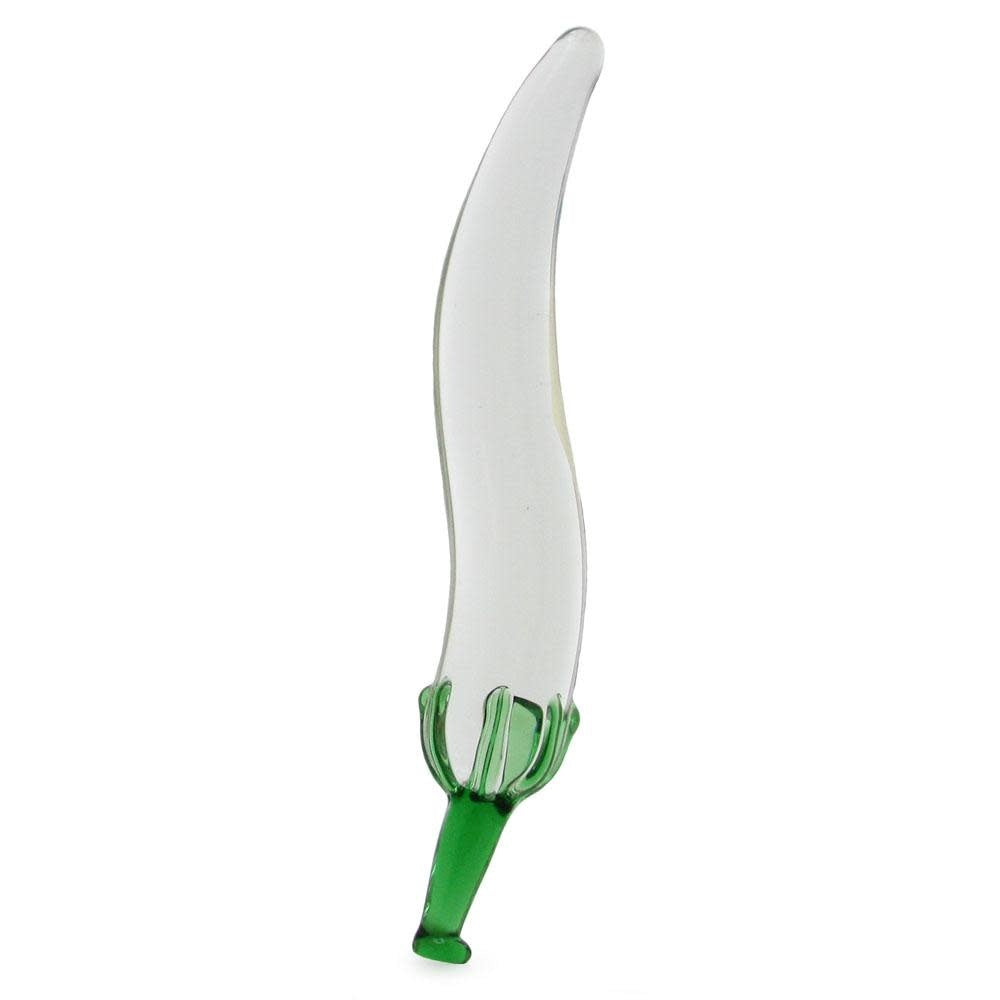 Chili Pepper Glass Dildo