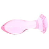 Icicles No. 79 Glass Diamond Plug - Pink