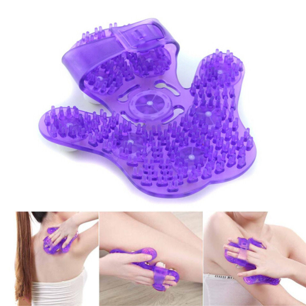 Fuzu Glove Massager - Purple