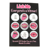 Lick Me Lotto Scratch Card