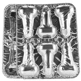 Bachelorette Party Favors Disposable Pecker Cup Cake Pans - Pack of 2