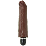 King Cock 7-inch Vibrating Stiffy - Chocolate