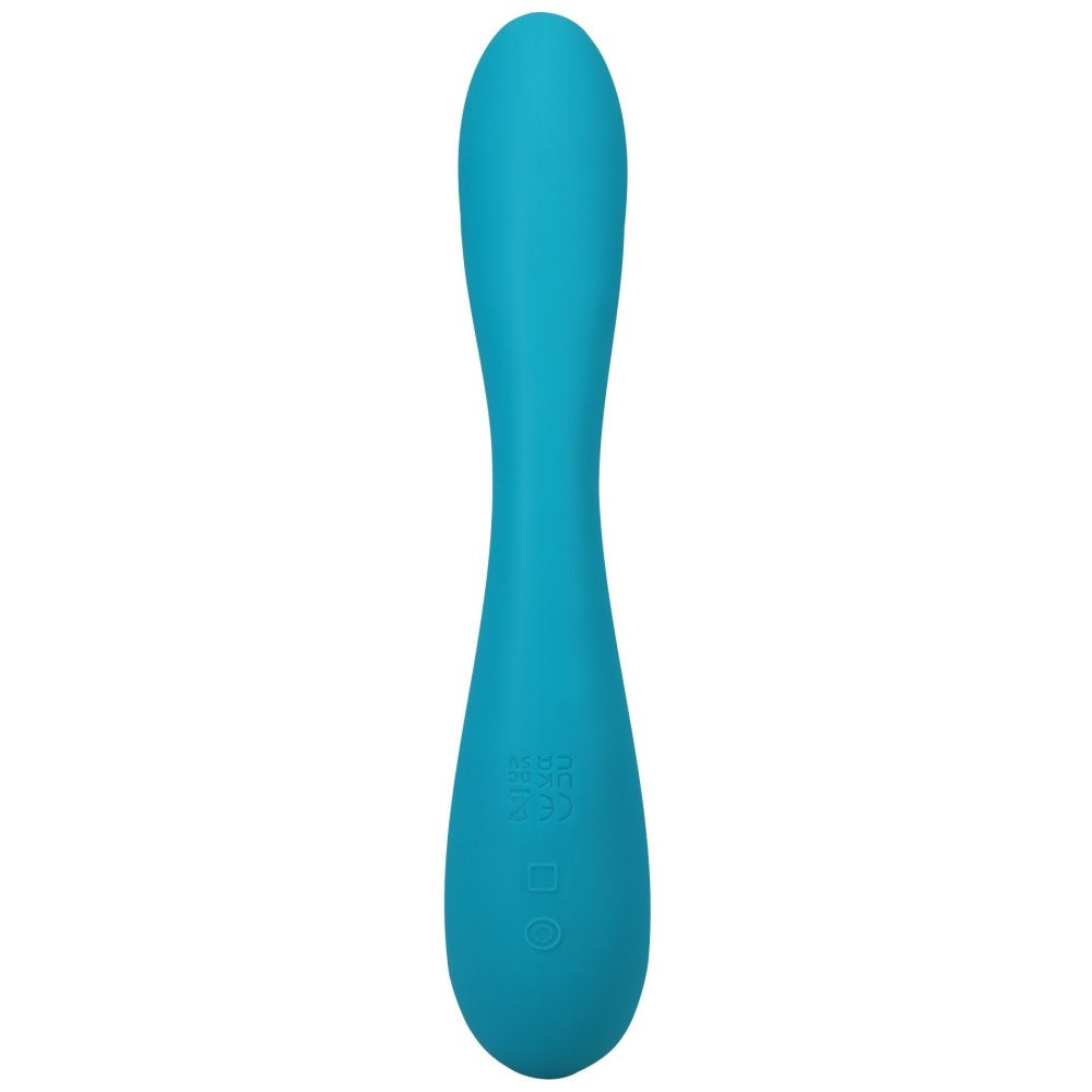 This Product Sucks - Sucking Clitoral Stimulator With Bendable G-Spot Vibrator - Teal