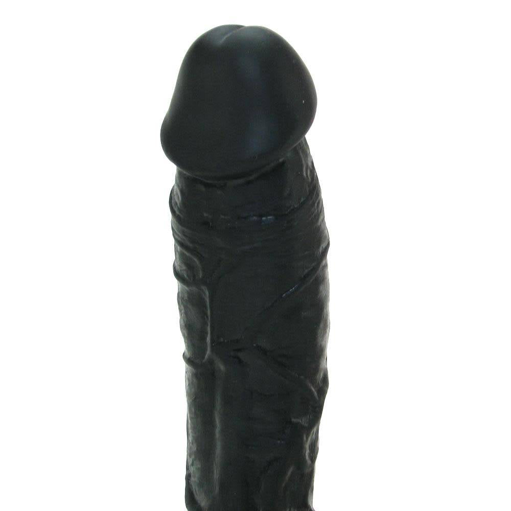 Colours Pleasures 8 inch Dildo - Black