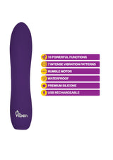 Vivacious 10-Function Vibration Bullet