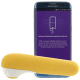 Dual Love Air Pulse Vibrator Yellow