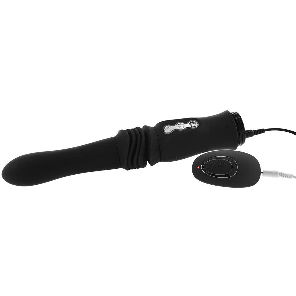 Max Maia Silicone Thrusting Love Machine - Black