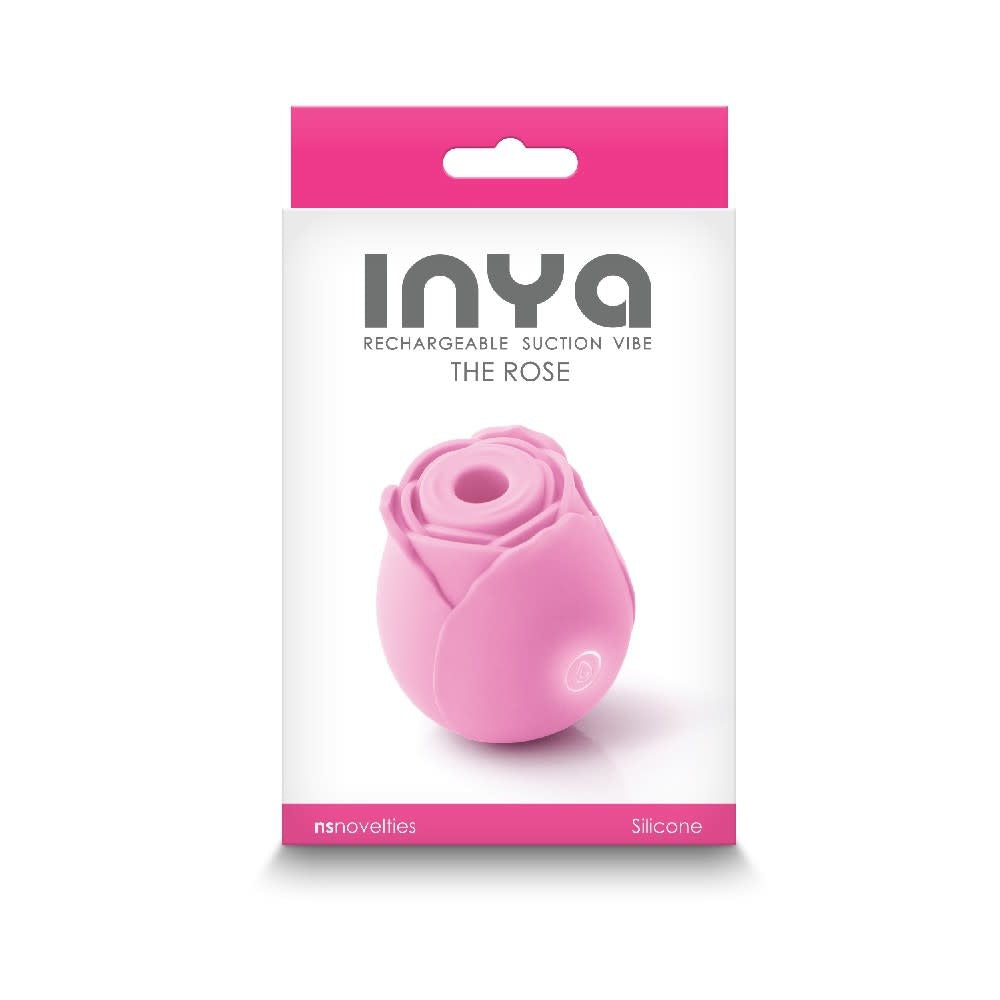 The Rose Suction Vibrator - Pink