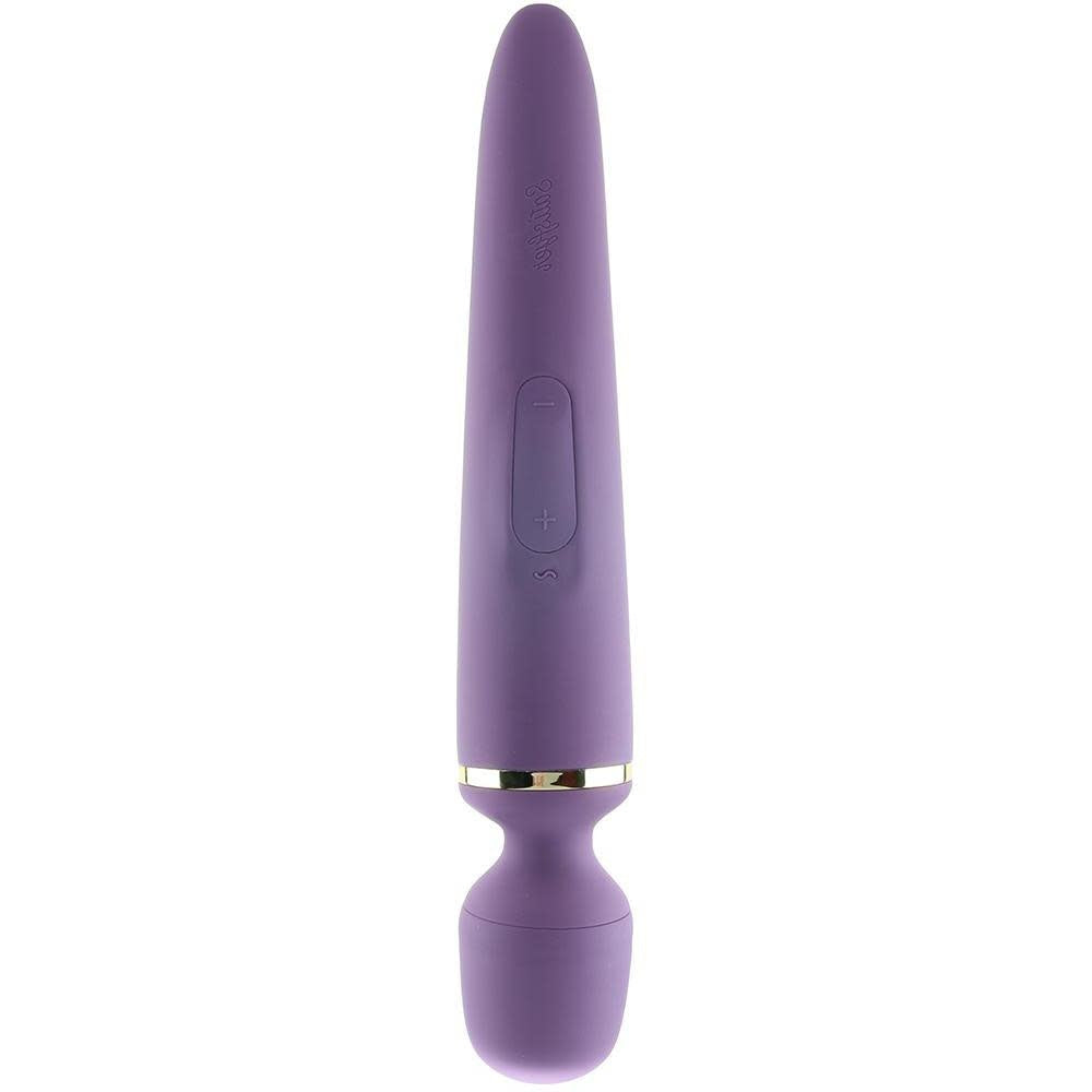 Wand-er Woman Rechargeable Vibrating Wand Purple