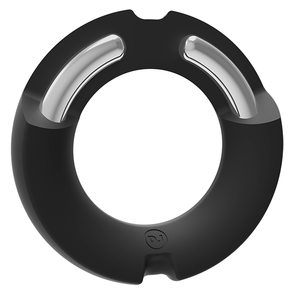 Silicone Covered Metal Cock Ring 45mm