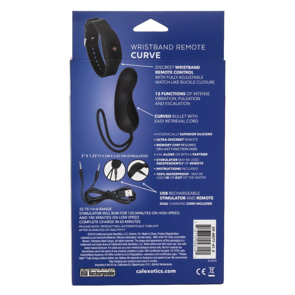 Wristband Remote Curve