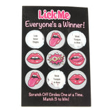 Lick Me Lotto Scratch Card