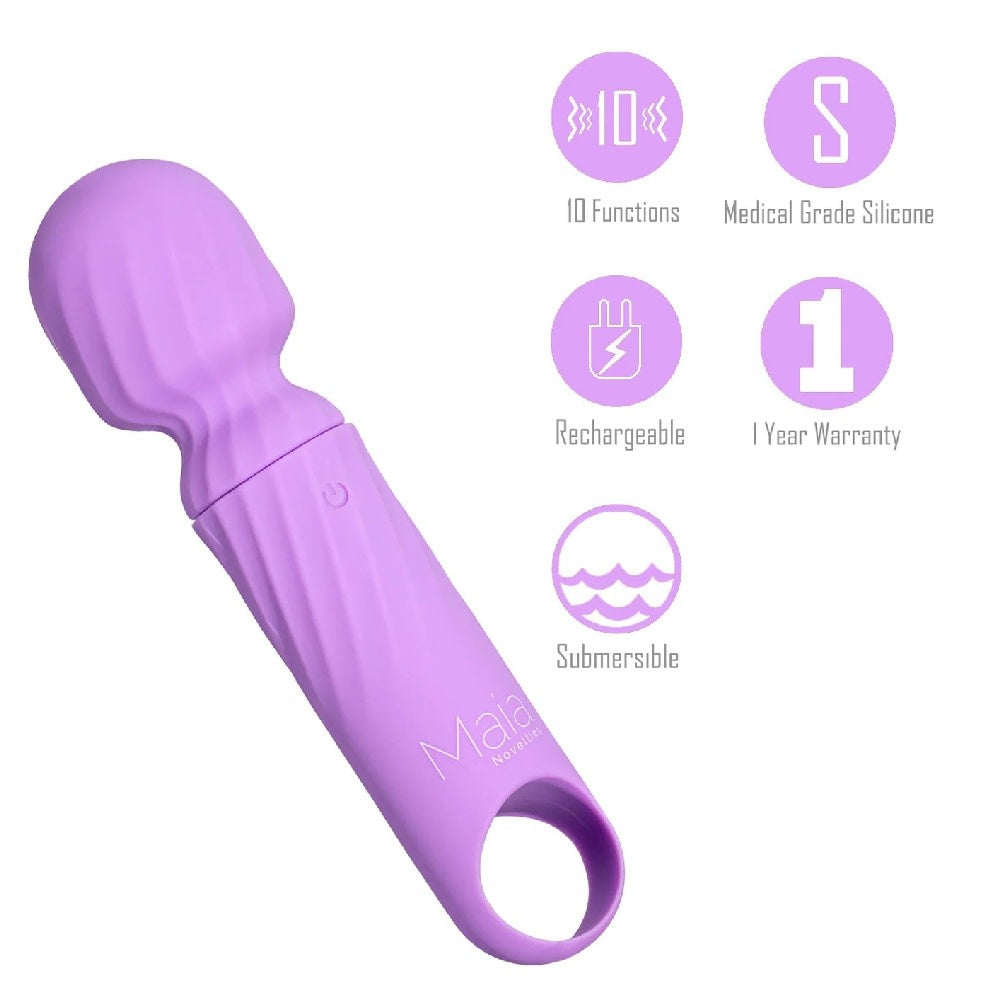 Vibelite Maia Dolly Rechargeable Mini Wand Purple