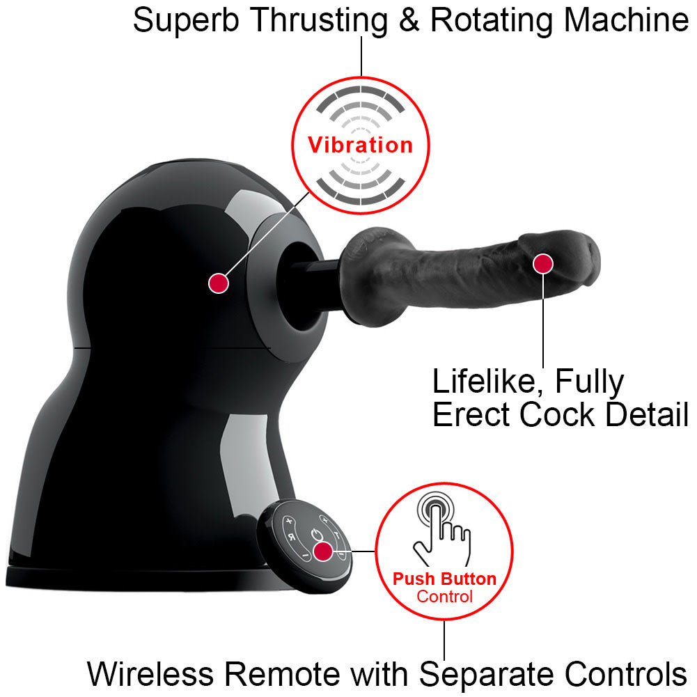 Fetish Fantasy The Bigger Bang Thrusting & Rotating Sex Machine