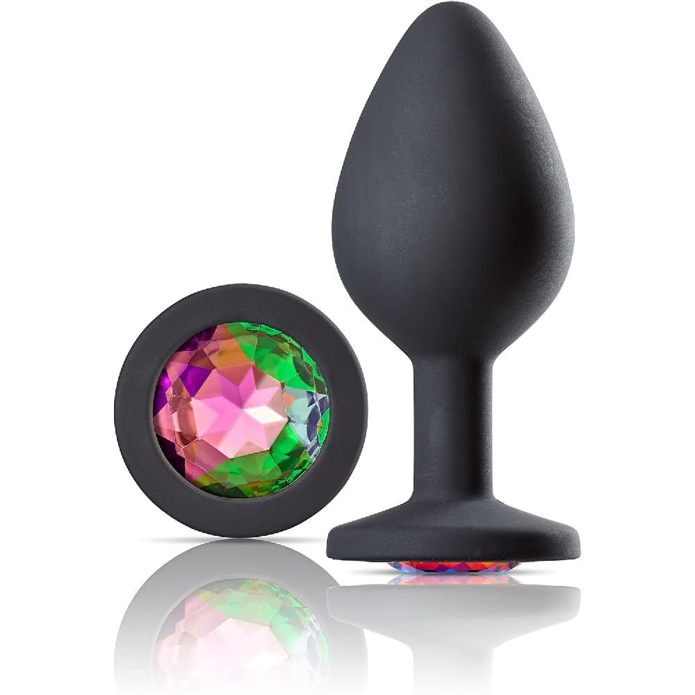 Gems Silicone Anal Plug - Small