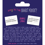 Who Is The Biggest Pervert? Card Game