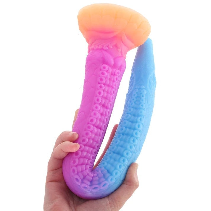 Creature Cocks - Makara Glow-in-the-Dark Silicone Snake Dildo