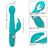 Enchanted Oscillate Thrusting Rotating Beads Rabbit Vibrator