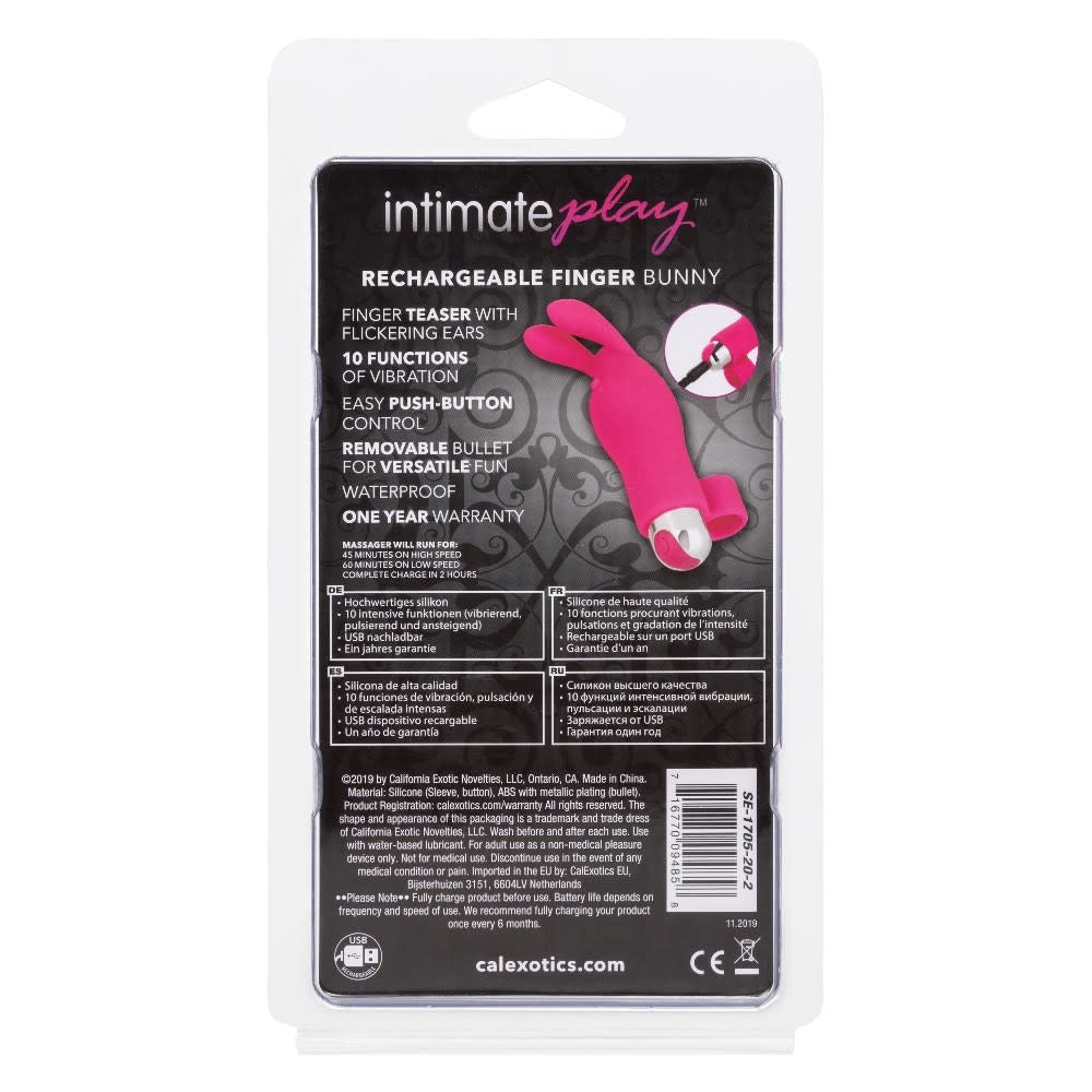 Intimate Play Rechargeable Finger Bunny