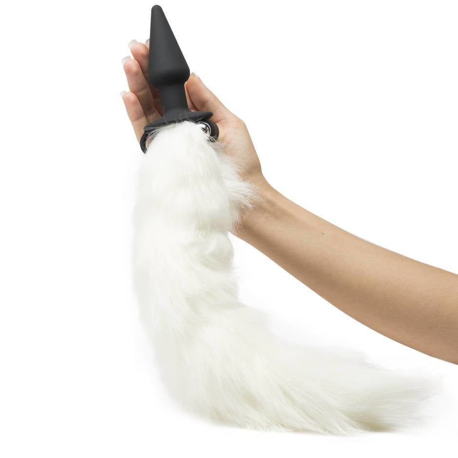 Tailz Foxxxy Fanny Vibrating Tail Plug White