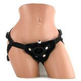 Vibrating Velvet Harness