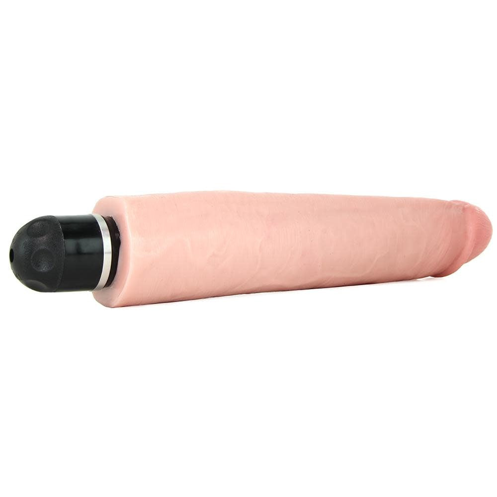 King Cock 10-inch Vibrating Stiffy - Vanilla