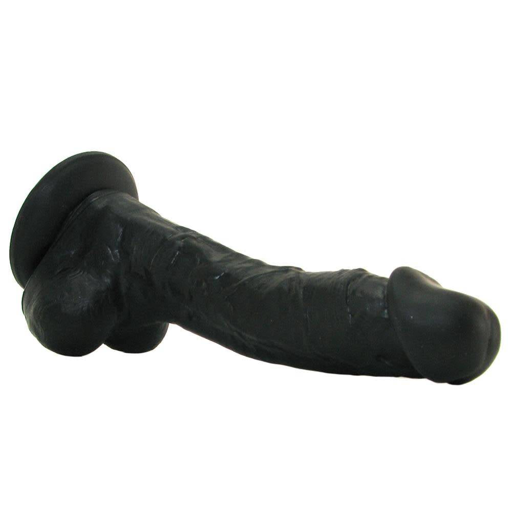 Colours Pleasures 8 inch Dildo - Black